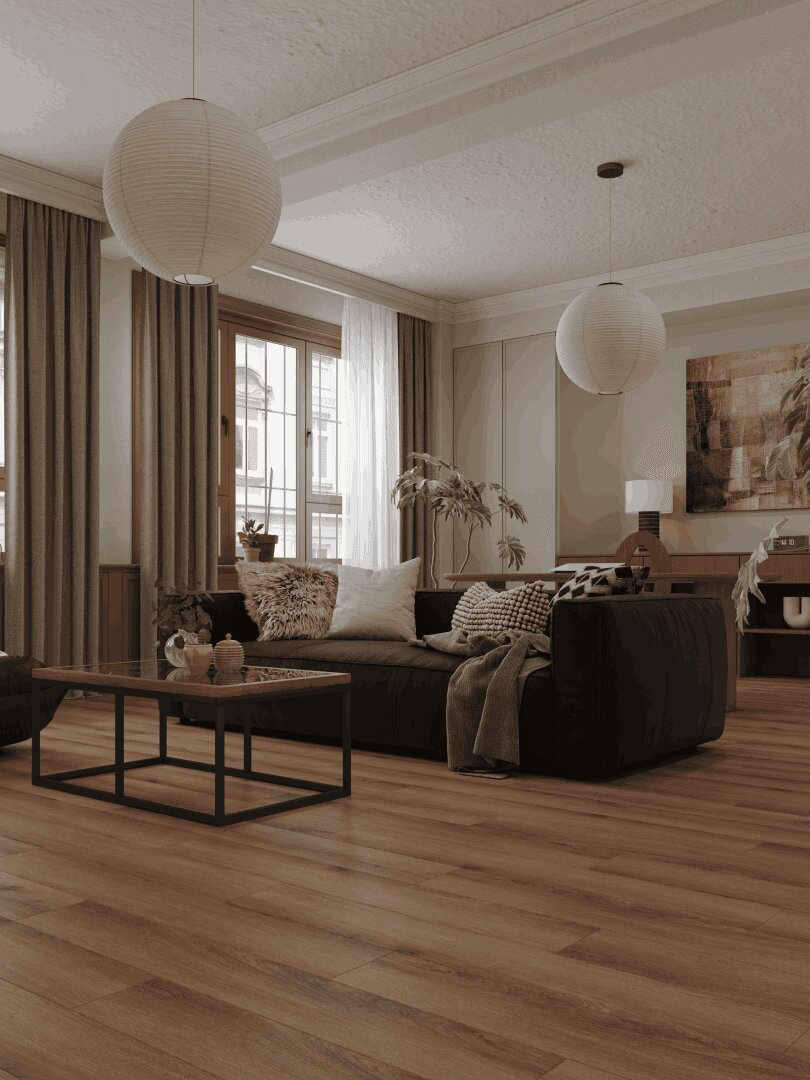 SPC ламинат Alpine Floor Титан 6 ЕСО 28-9 Азурит